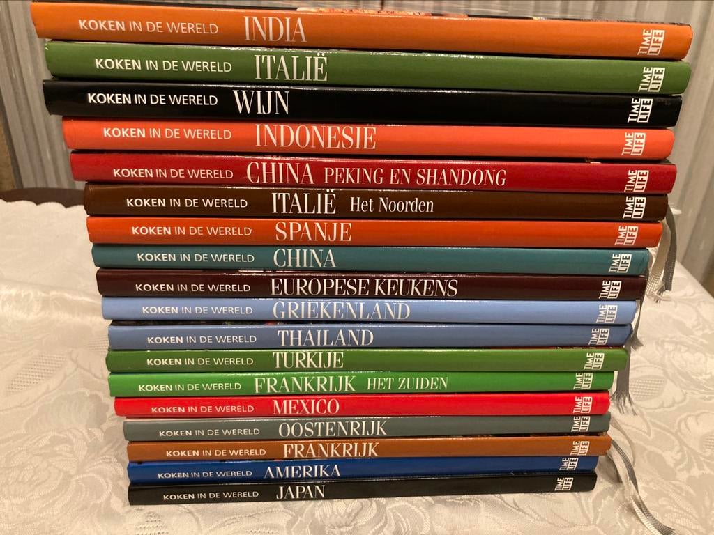 Koken i/d wereld(18, ook afz. te koop)Koken in de wereld., Boeken, Encyclopedieën, Ophalen, Complete serie, Nieuw, Diverse auteurs
