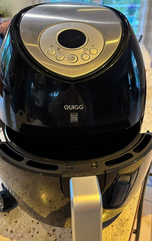 Quigg heteluchtfriteuse, Elektronische apparatuur, Ophalen of Verzenden, Zo goed als nieuw