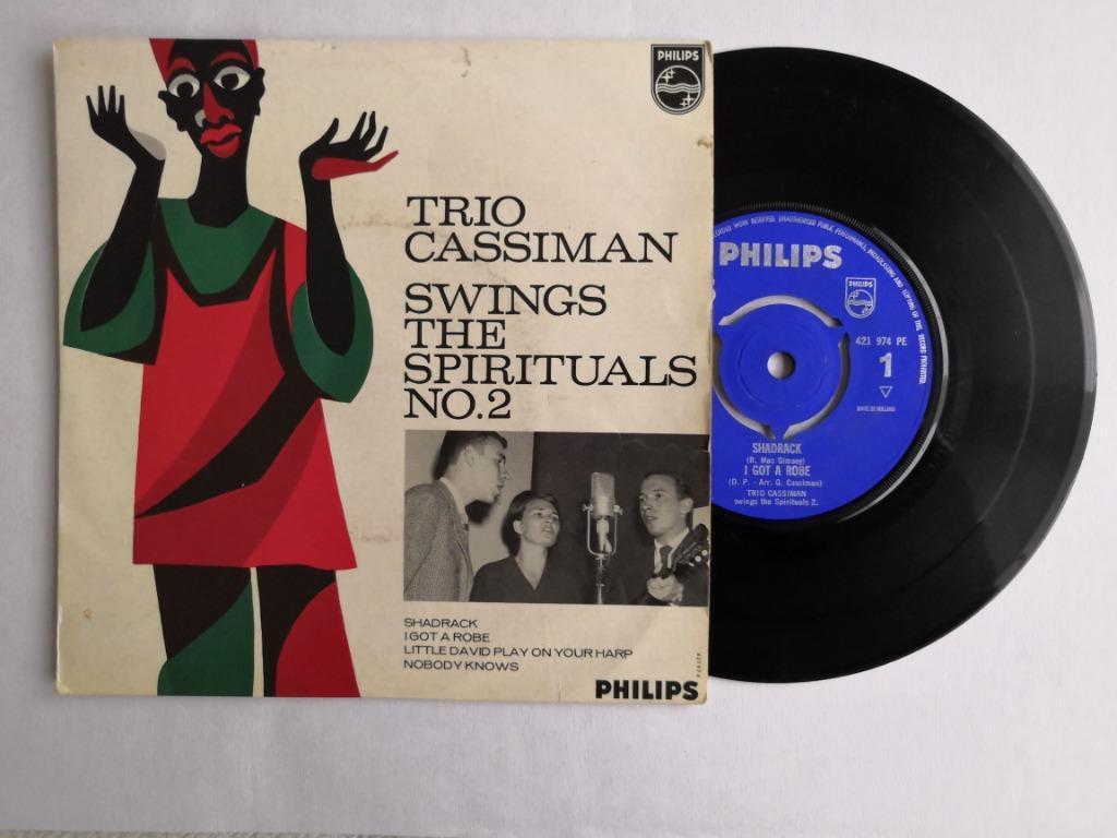 TRIO CASSIMAN - Swings the spirituals no. 2 (EP), Enlèvement ou Envoi, Utilisé, Pop
