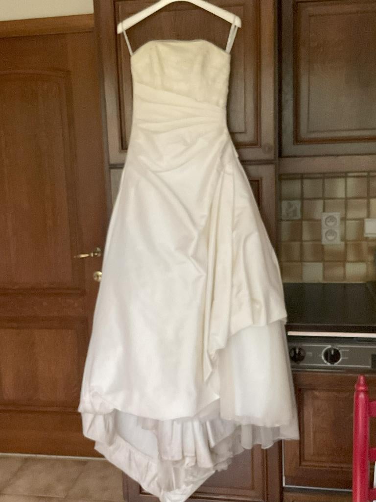 TROUWJURK MARYLISE, Kleding | Dames, Trouwkleding en Trouwaccessoires, Trouwjurk, Wit, Ophalen of Verzenden, Marylise