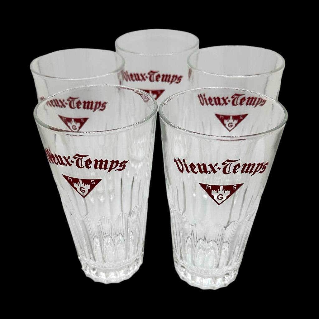 Verres "Vieux-Temps", Collections, Enlèvement ou Envoi, Utilisé, Verre ou Verres, Autres marques