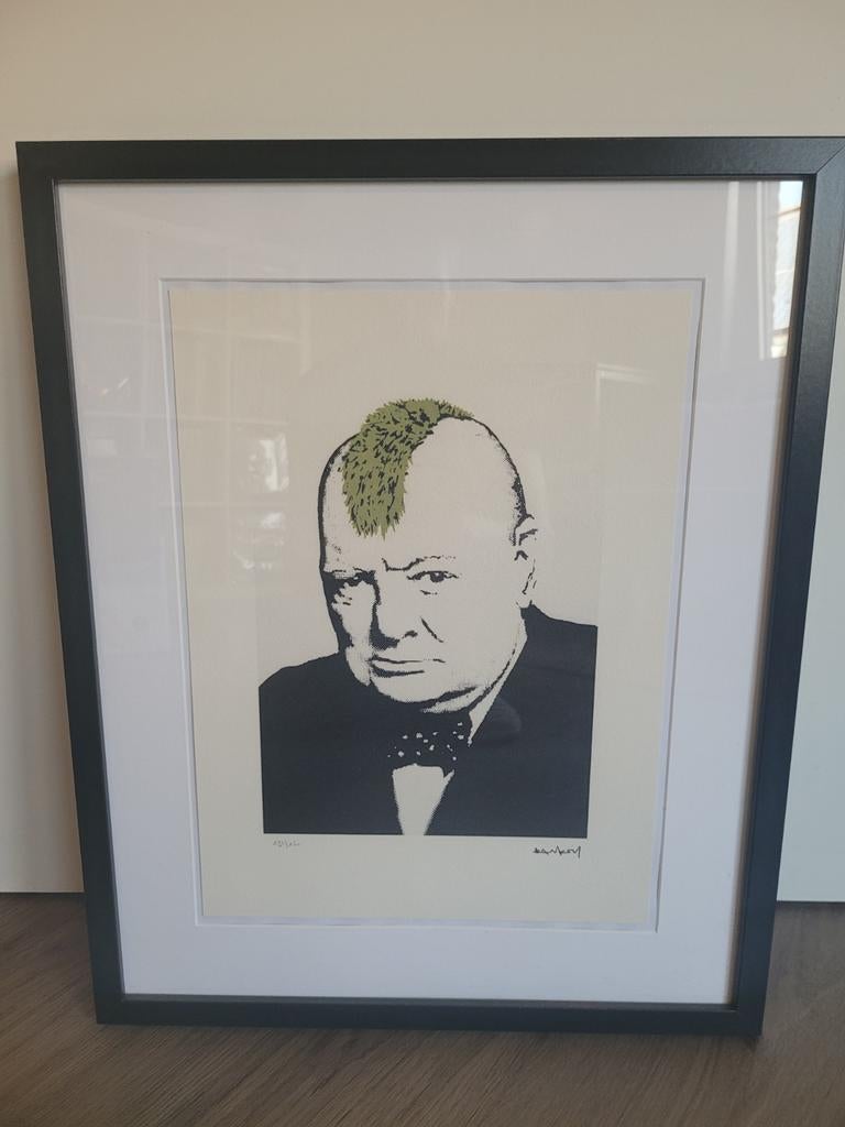 Banksy Litho Winston Churchill 124/150, Enlèvement