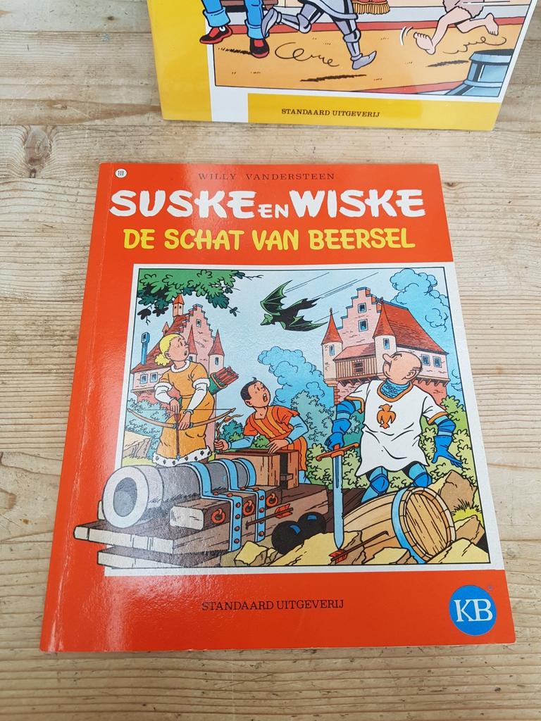 Reclame uitgave suske en wiske KREDIETBANK Schat van Beersel, Enlèvement ou Envoi, Comme neuf