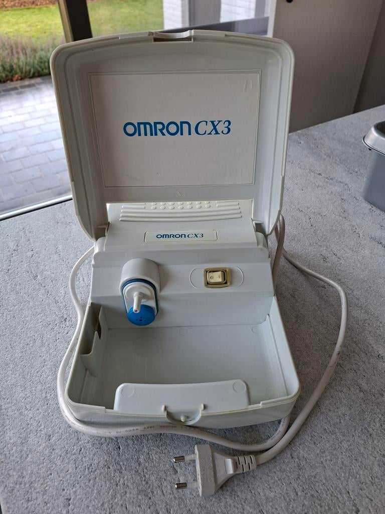 Aerosoltoestel Omron CX3, Enlèvement