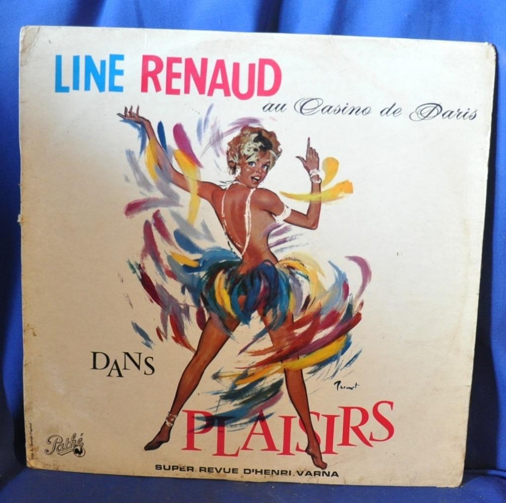 vinyl 33 tours line renaud au casino de paris (x2077), Enlèvement ou Envoi, Utilisé