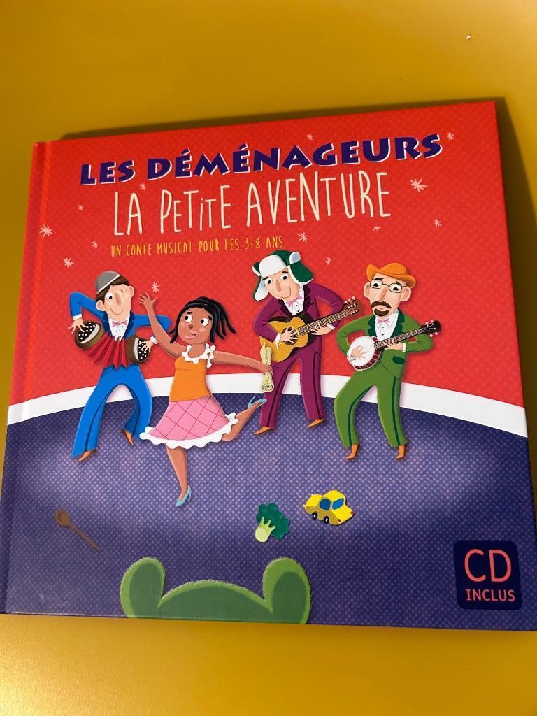 Livre - CD - Les déménageurs - La petite aventure, Enlèvement, Utilisé, Garçon ou Fille, Contes (de fées)