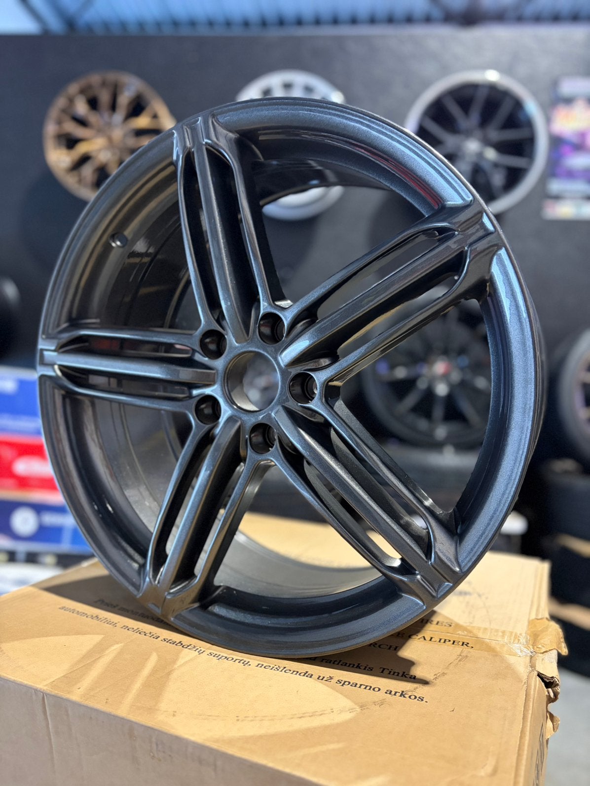 19” audi velgen custom poederlak, Enlèvement