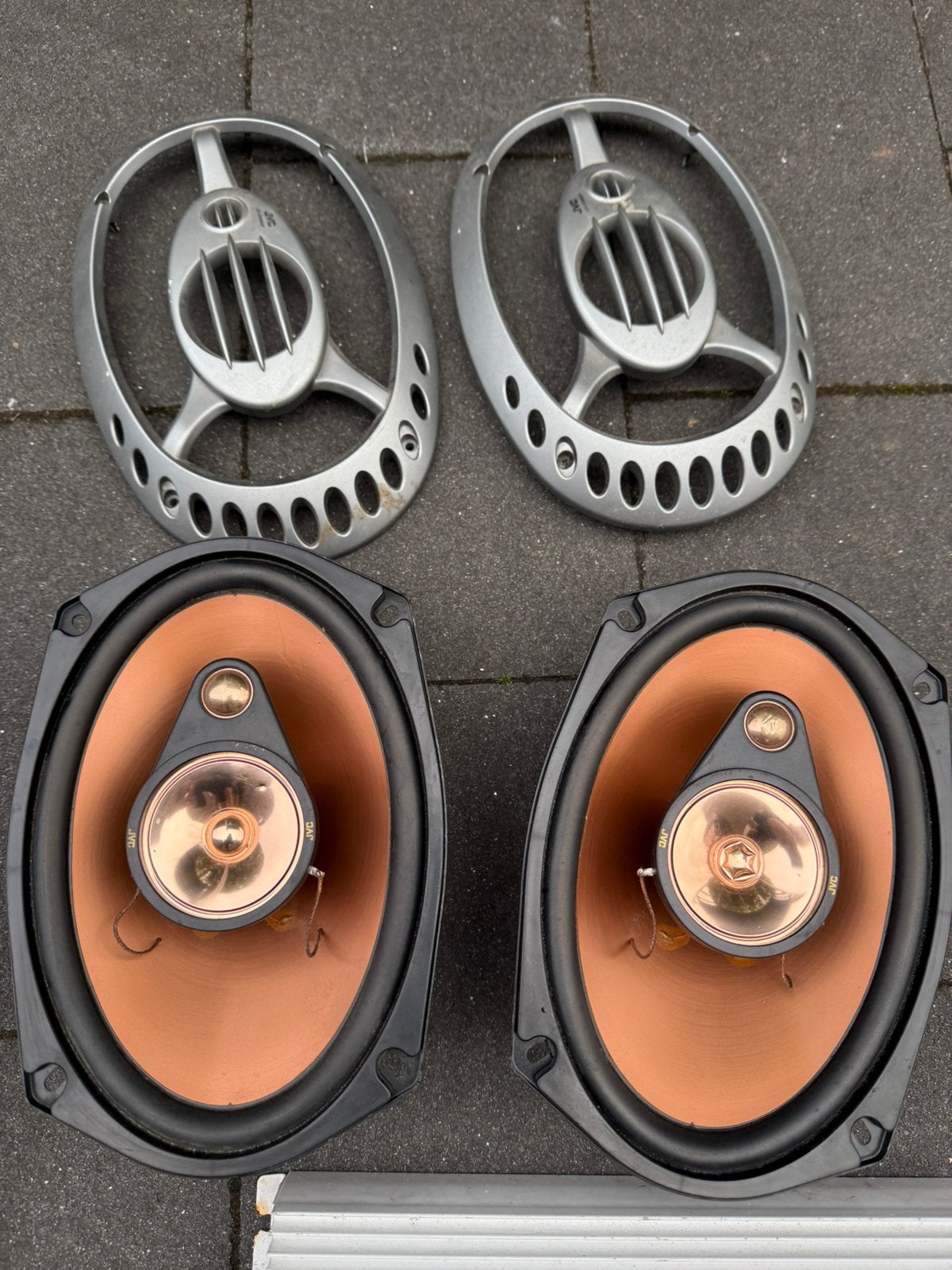 Boxen en versterkers, Auto diversen, Ophalen, Gebruikt