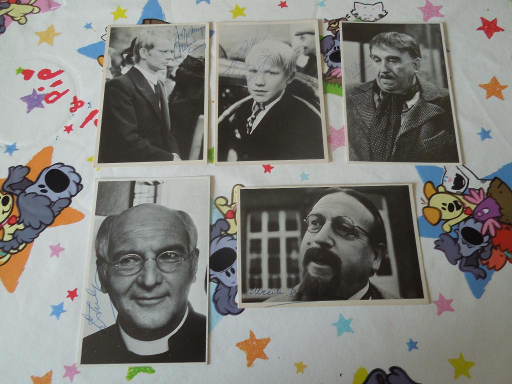 Gesigneerde kaarten van acteurs van Wij , heren van Zichem, Ophalen, Gebruikt, Tv, Foto of Kaart