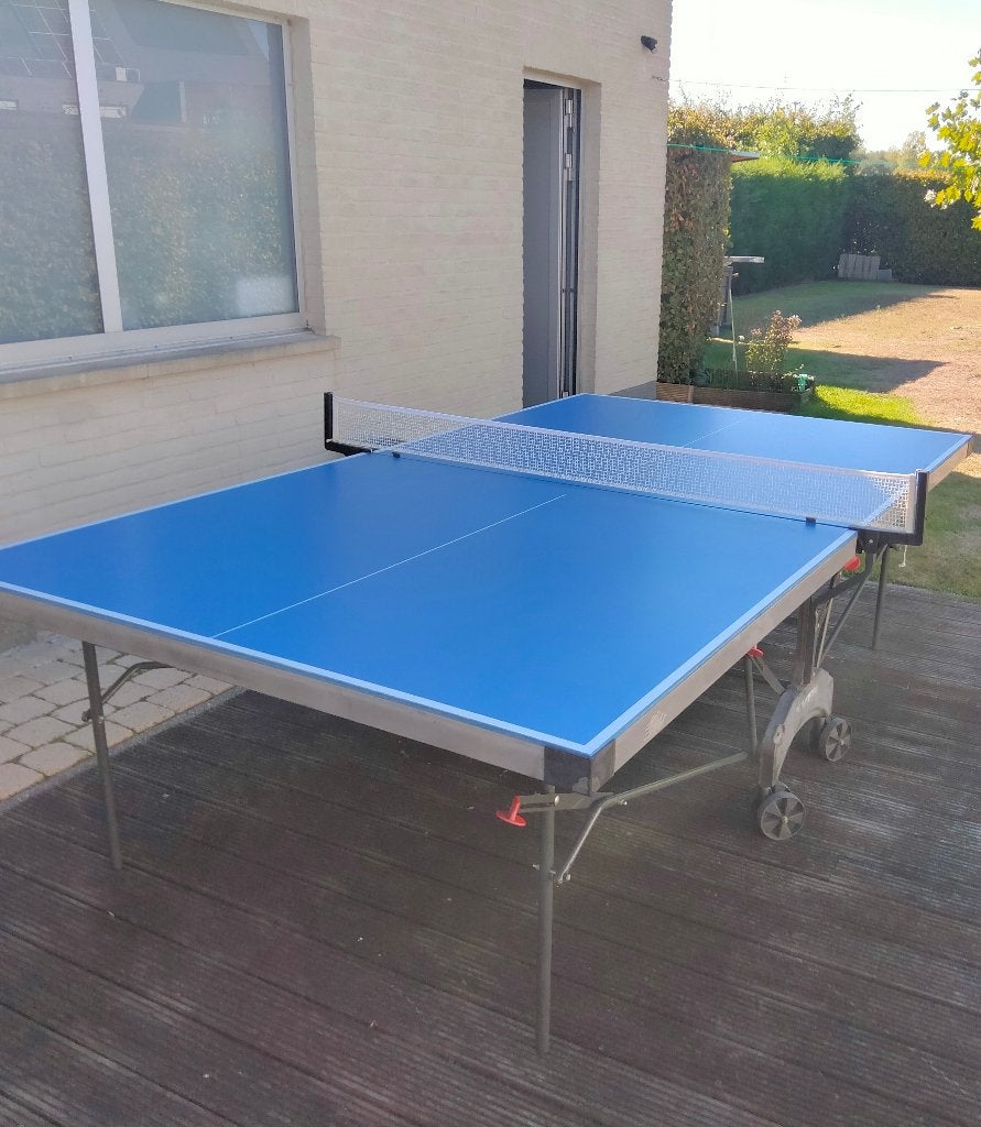 pingpongtafel SVEN Elite Pro outdoor, Enlèvement, Comme neuf, Filet, Raquette(s) ou Balle(s), Pliante