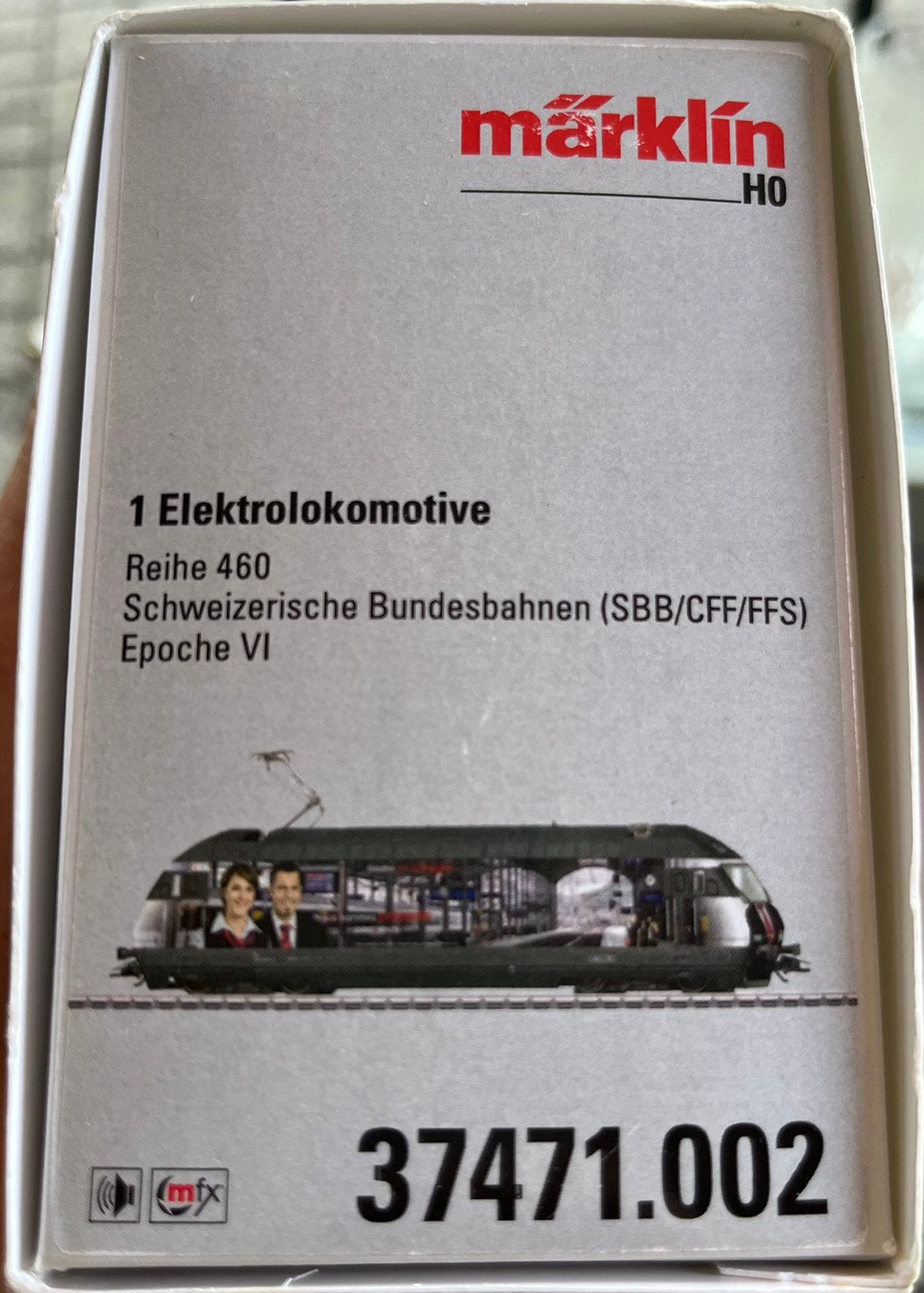 MARKLIN HO ELEKTROLOKOMOTIVE REIKE 460, Hobby en Vrije tijd, Ophalen, Zo goed als nieuw, Locomotief
