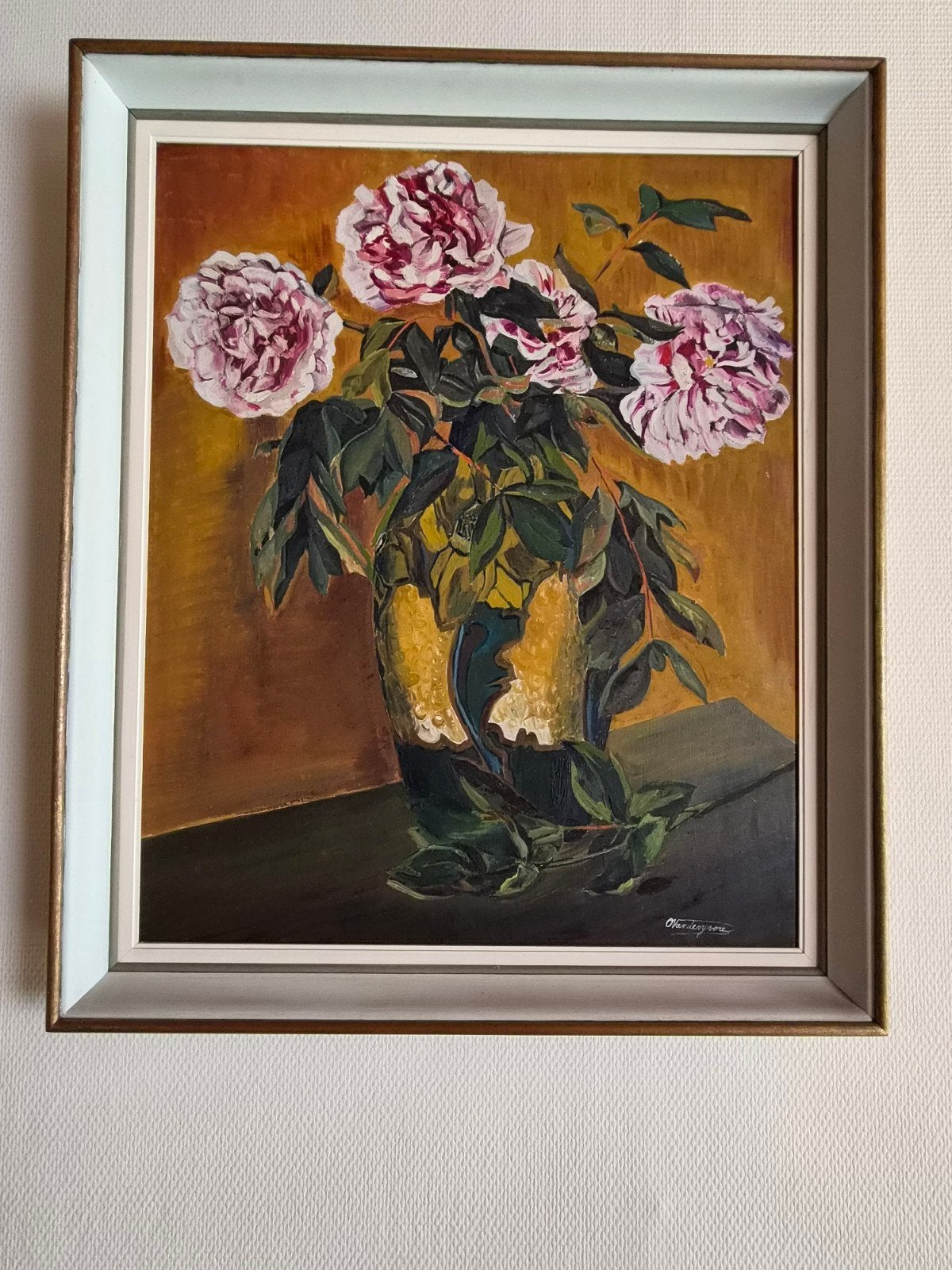 Schilderij A. Vandevijvere, Enlèvement