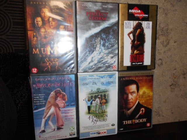 VHS-Top Movies/3 pour 5€, Enlèvement ou Envoi, Comme neuf, VHS