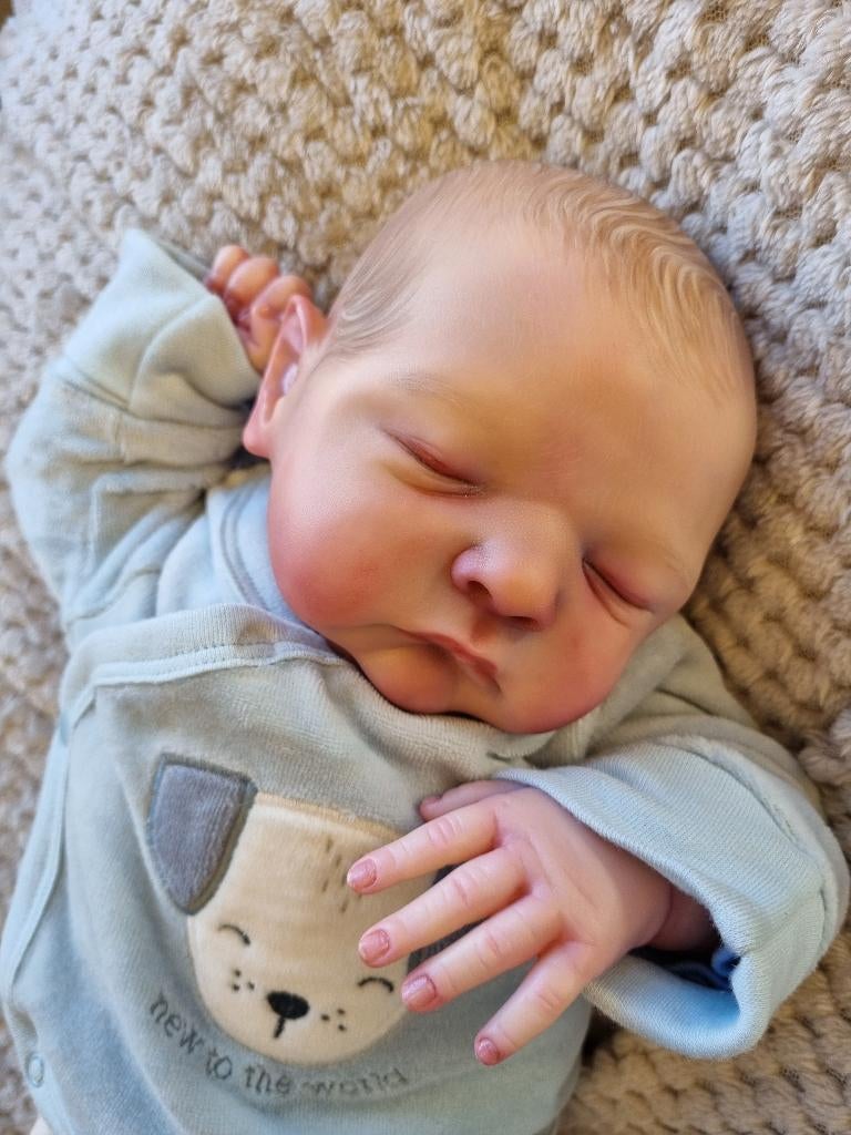 Reborn babypop, Verzamelen, Ophalen of Verzenden, Zo goed als nieuw, Babypop, Levensecht of Reborn