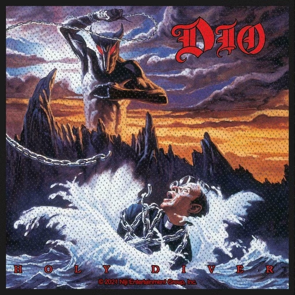 Dio Holy Diver patch officiële merchandise, Ophalen of Verzenden, Nieuw