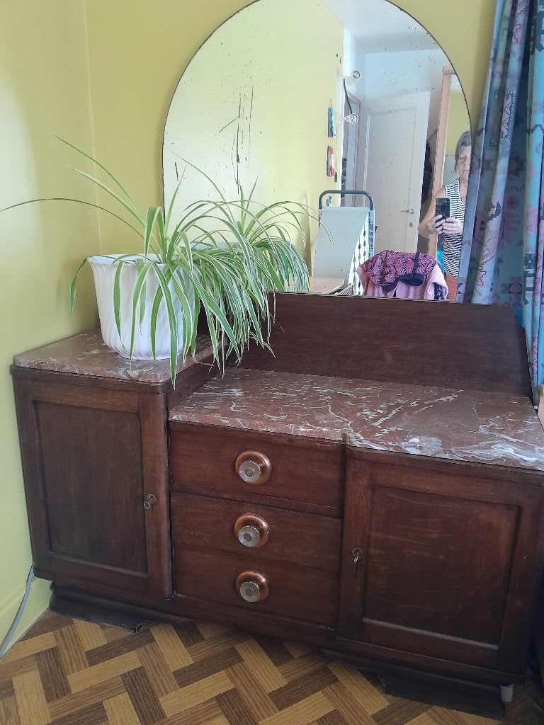 art deco meubel, Antiek en Kunst, Antiek | Meubels | Kasten, Ophalen