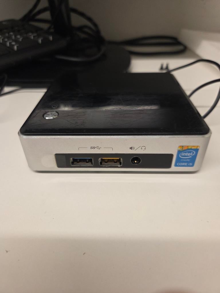 Intel NUC / i5 / 8GB / 256GB ssd / win11, Computers en Software, Desktop Pc's, 256 GB, 8 GB, Intel nuc, Minder dan 2 Ghz