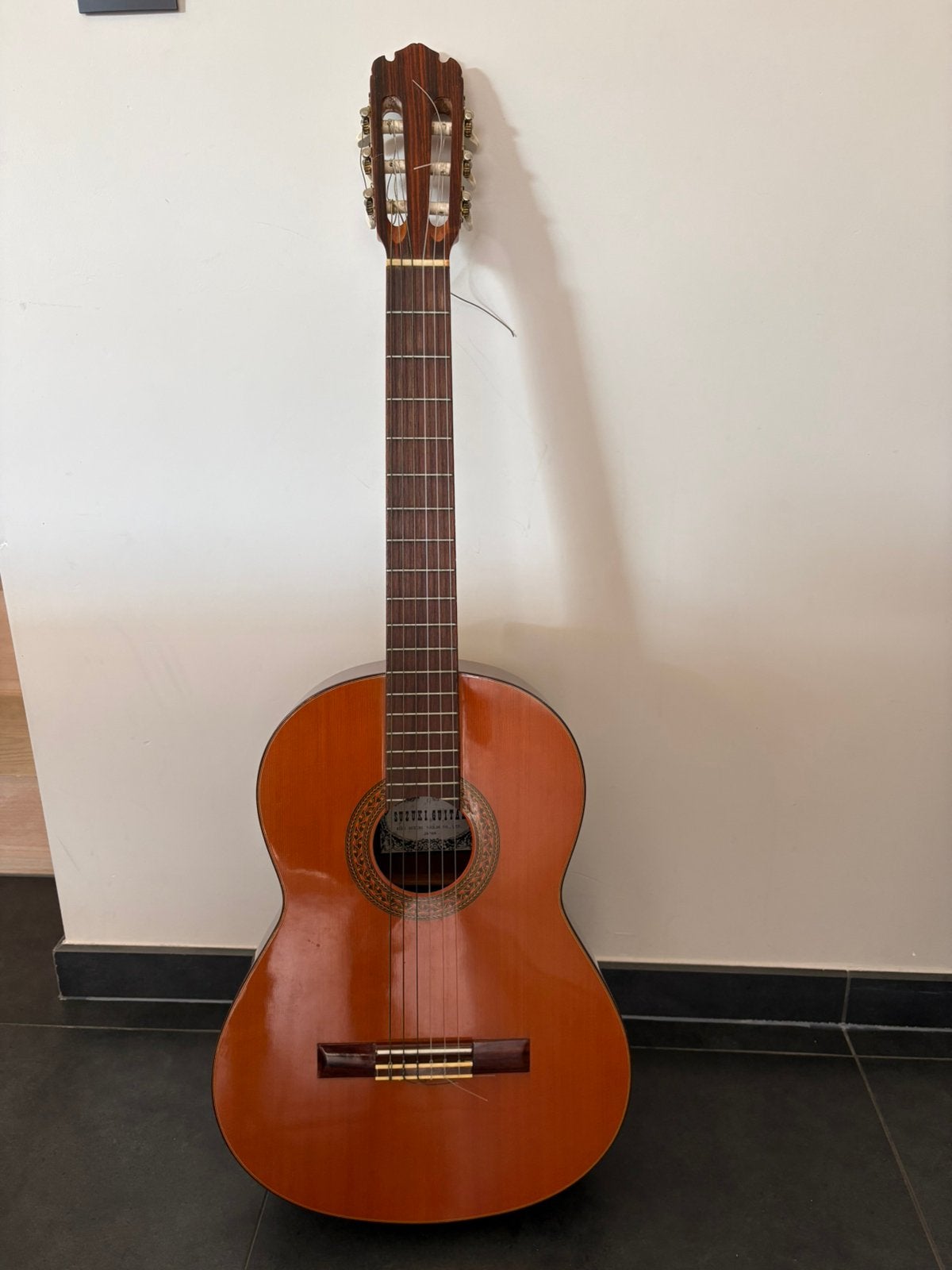 Vintage Kiso Suzuki G85 Klassieke Gitaar complete set, Muziek en Instrumenten, Ophalen, Gebruikt, Overige typen