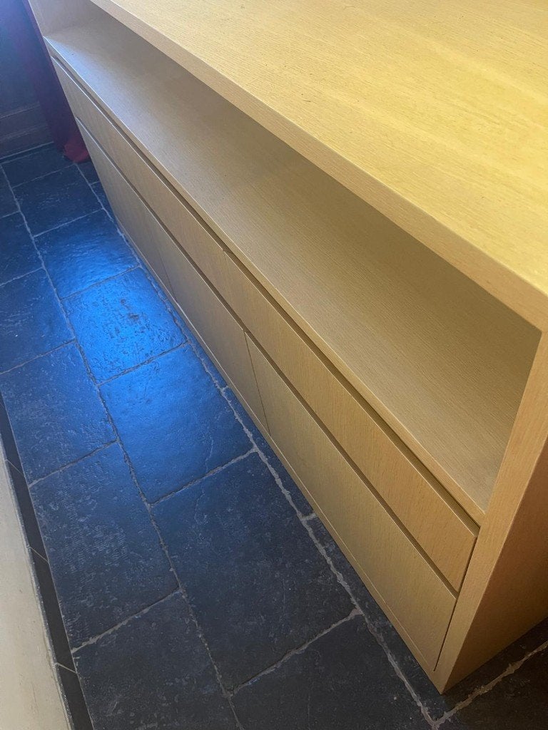 Bahut/buffet moderne à donner, 25 à 50 cm, 200 cm ou plus, Avec tablette(s), Enlèvement