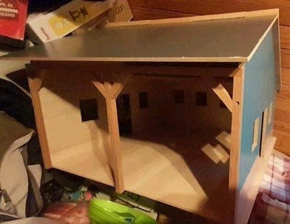 Stal in hout, Kinderen en Baby's, Speelgoed | Houten speelgoed, Ophalen