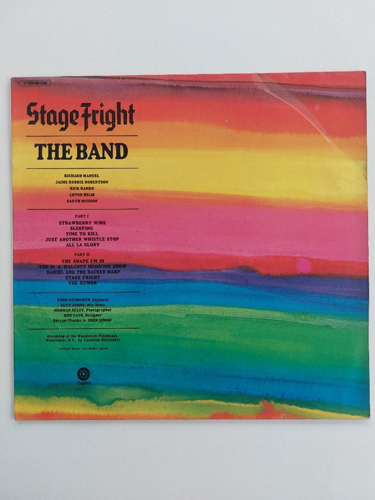 Le groupe - Stage Fright, CD & DVD, Vinyles | Rock, Enlèvement ou Envoi, Avec pochette intérieure, Utilisé, Blues rock