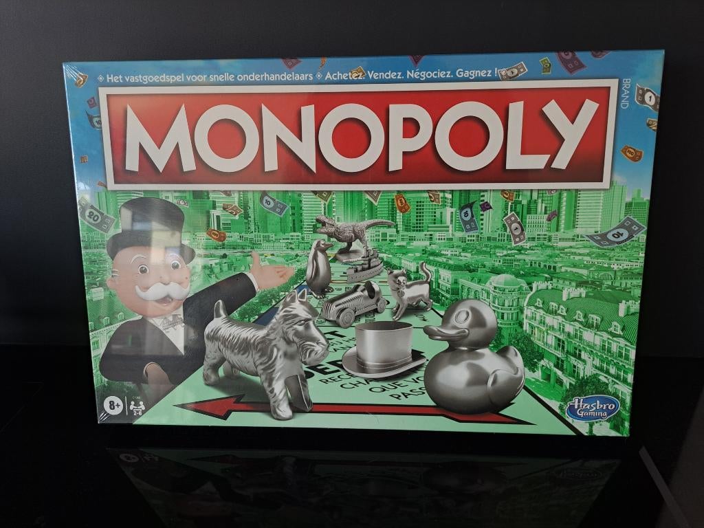 Monopoly gezelschapsspel, Hobby en Vrije tijd, Gezelschapsspellen | Bordspellen, Ophalen of Verzenden, Nieuw, Hasbro