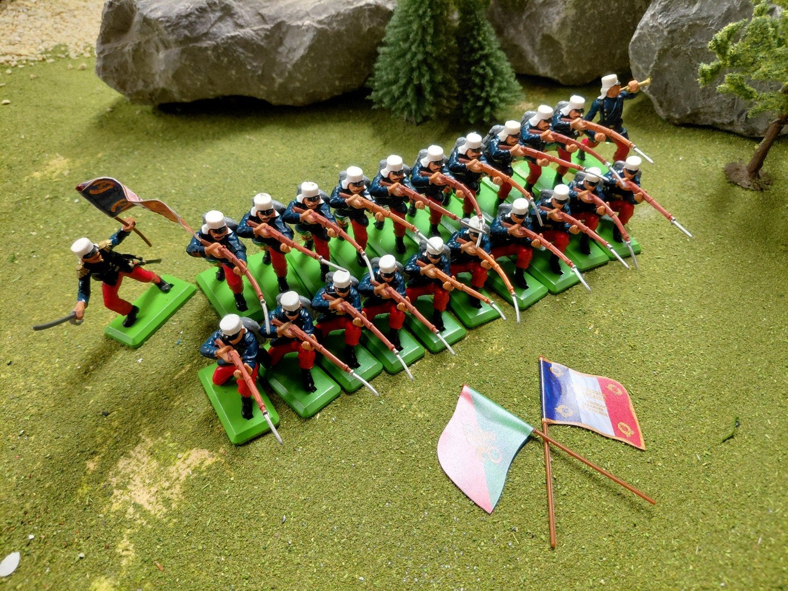 Britains/Dsg Frans vreemdelingen legioen, Ophalen of Verzenden
