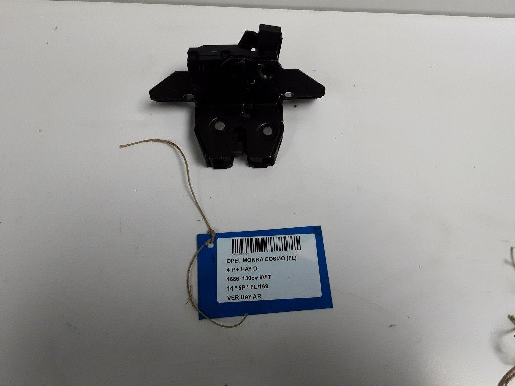 ACHTERKLEPSLOT Opel Mokka / Mokka X (13587640), Auto-onderdelen, Carrosserie, Achterklep, Opel, Gebruikt