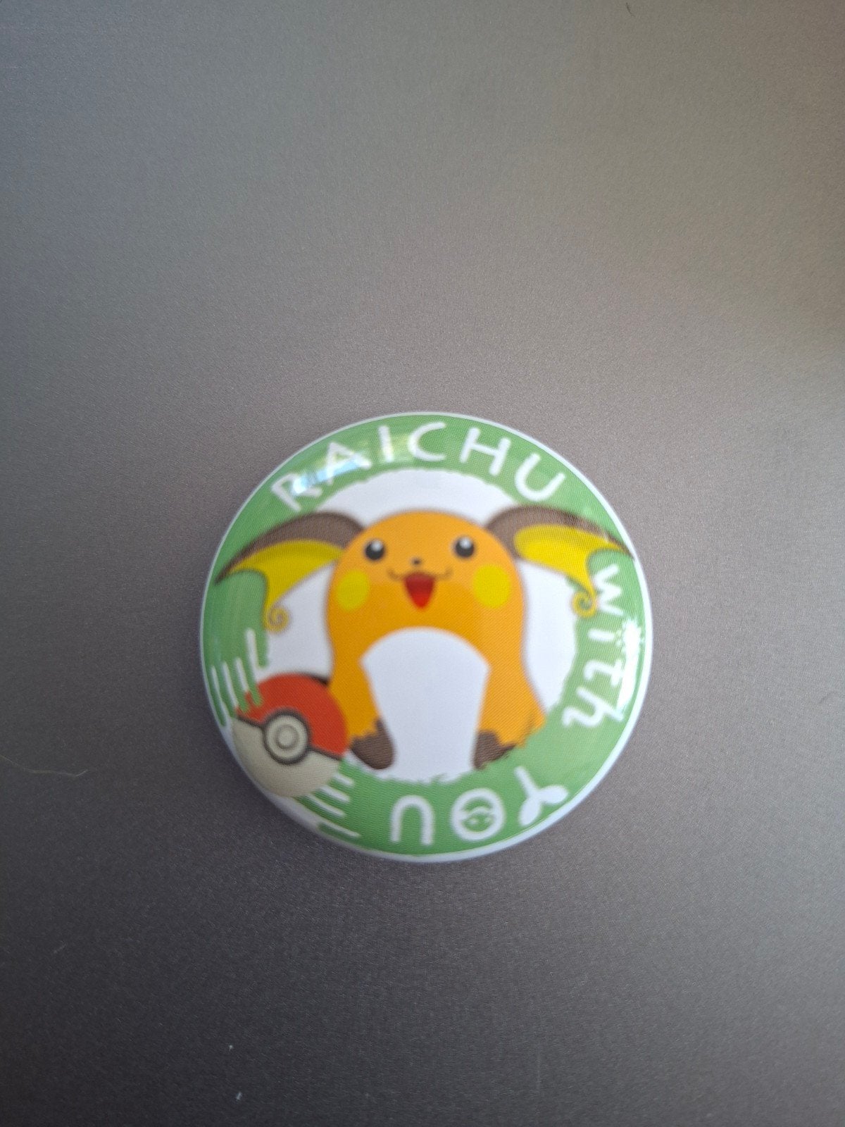 Badge Pokémon Raichu Pokémon With You 2015, Enlèvement ou Envoi