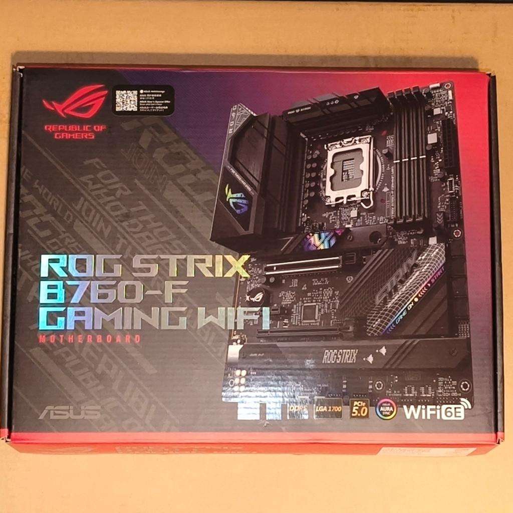 Asus Rog Strix B760-F Gaming WiFi /LGA 1700/Carte mère, Enlèvement, Intel, DDR5