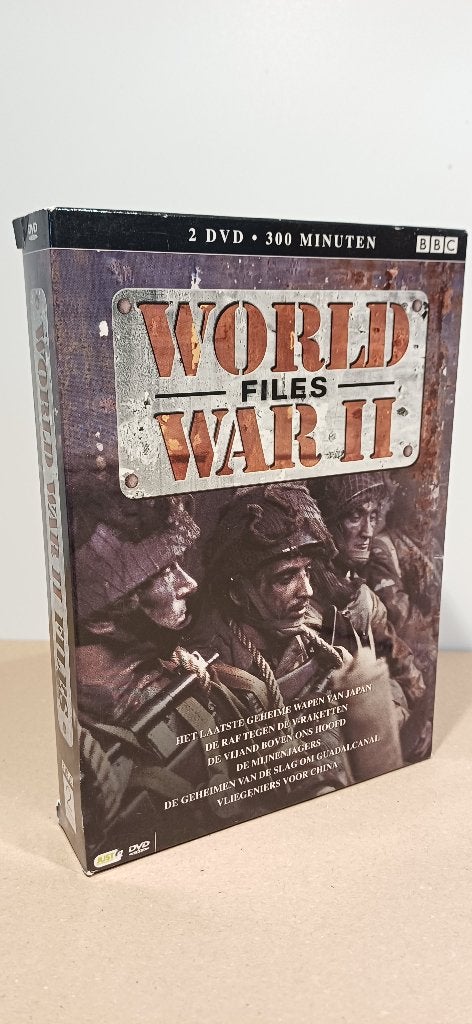 2 DVD - World War II files - WW2, CD & DVD, Enlèvement ou Envoi, Anglais, À partir de 16 ans, Guerre ou Policier
