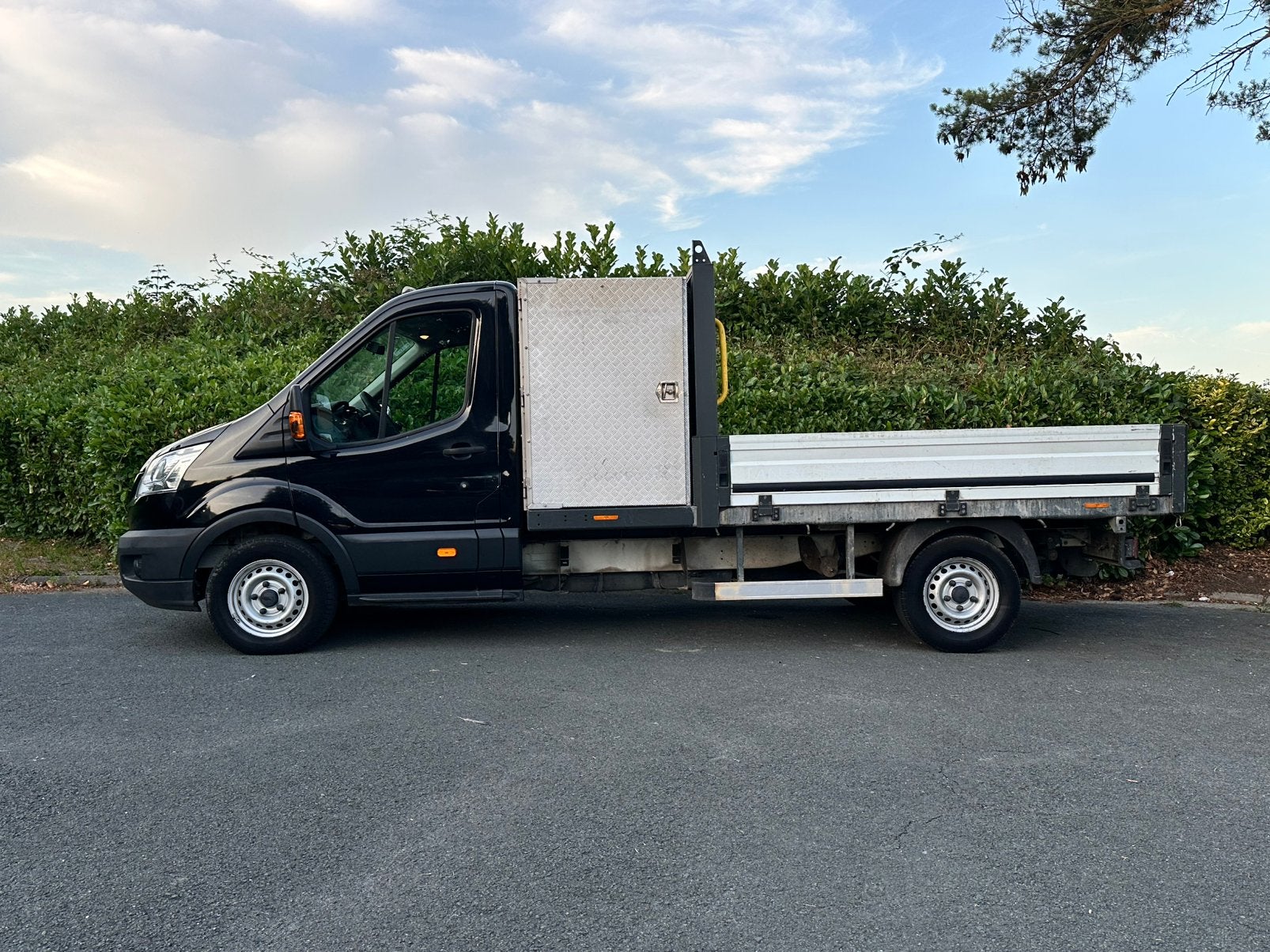 Ford Transit 2.2 TDCI Utilitaire L3 Benne plateau 93.000km, Euro 5, Entreprise, 3 places, Boîte manuelle