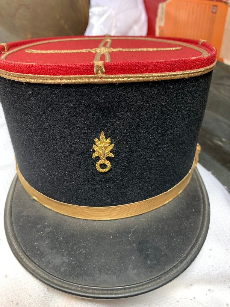 divers kepis et casques francais, Collections, Objets militaires | Seconde Guerre mondiale, Envoi, Autres, Casque ou Béret