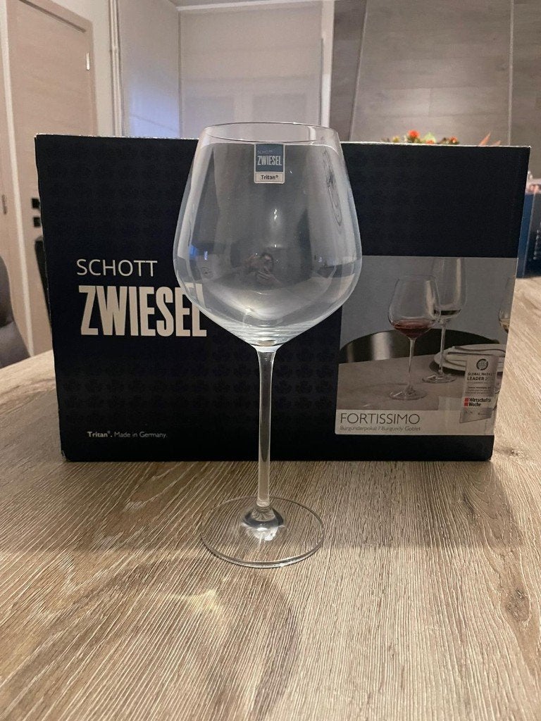 6 nieuwe rodewijnglazen kristal Schott Zwiesel, Ophalen, Nieuw, Overige typen