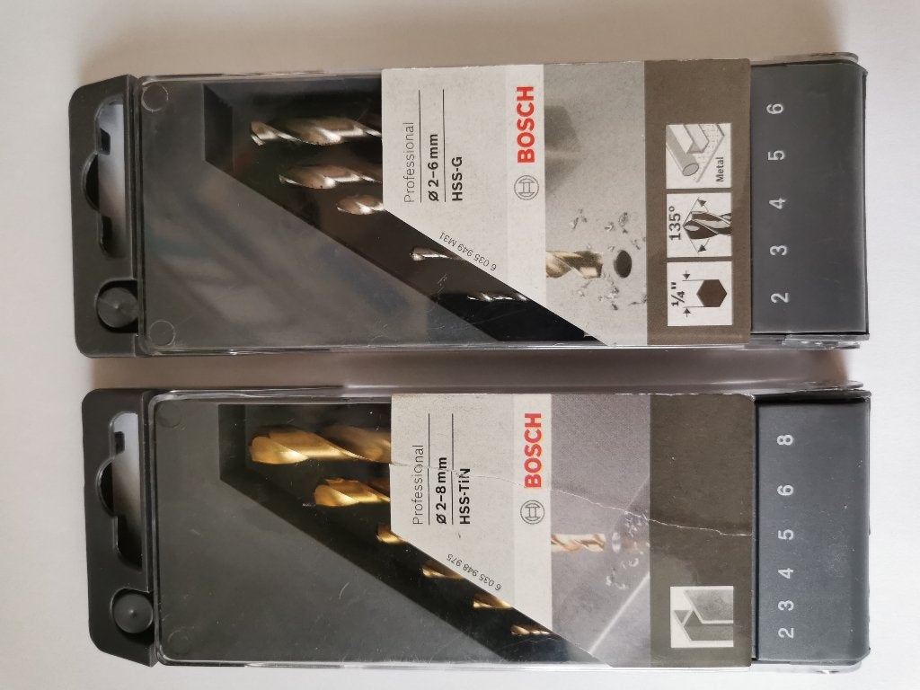 Coffret foret à métal, Doe-het-zelf en Bouw, Gereedschap | Handgereedschap, Ophalen, Nieuw, Overige typen, Bosch