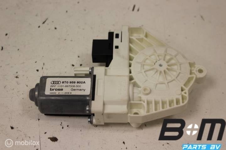 Raammotor RV (bijrijderskant) Audi S5 Cabrio 8T0959802A, Gebruikt
