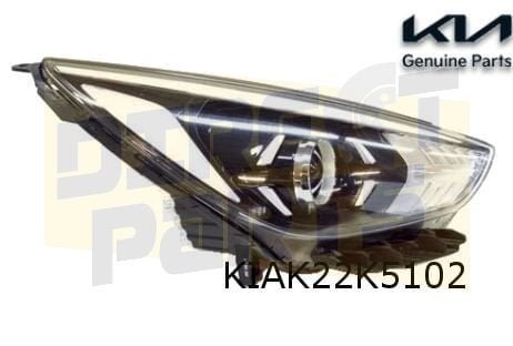 Kia Niro koplamp Rechts (halogeen) (Hybrid/PHEV) Origineel!, Kia, -, Verzenden, -