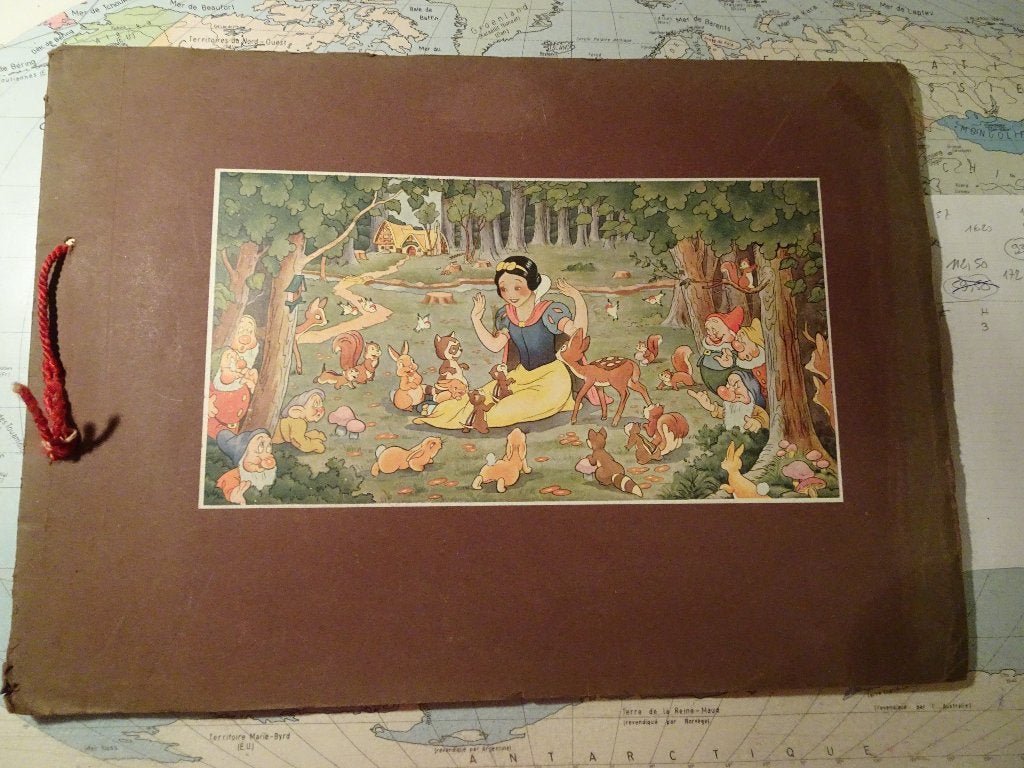 Album De Beukelaer - Walt Disney - Blanche Neige, Enlèvement ou Envoi, Blanche-Neige ou Belle au Bois Dormant, Utilisé, Image ou Affiche