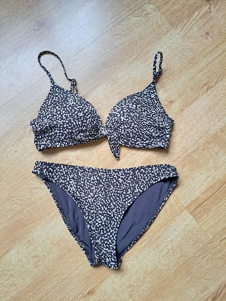 Mooie bikini in maat 36, H&M, Verzenden, Zwart, Bikini