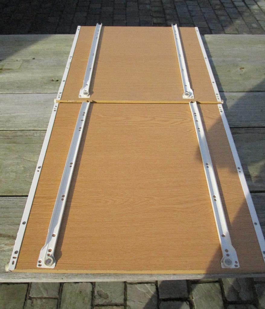 2 schabben met geleiders, Doe-het-zelf en Bouw, Ophalen, Zo goed als nieuw, Overige houtsoorten, Overige typen