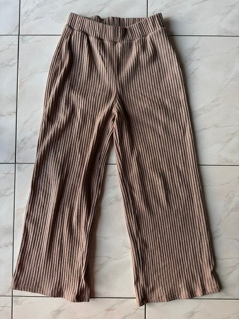 Pantalon large taille M (nr2168a), Taille 38/40 (M), Enlèvement ou Envoi, Comme neuf, Brun