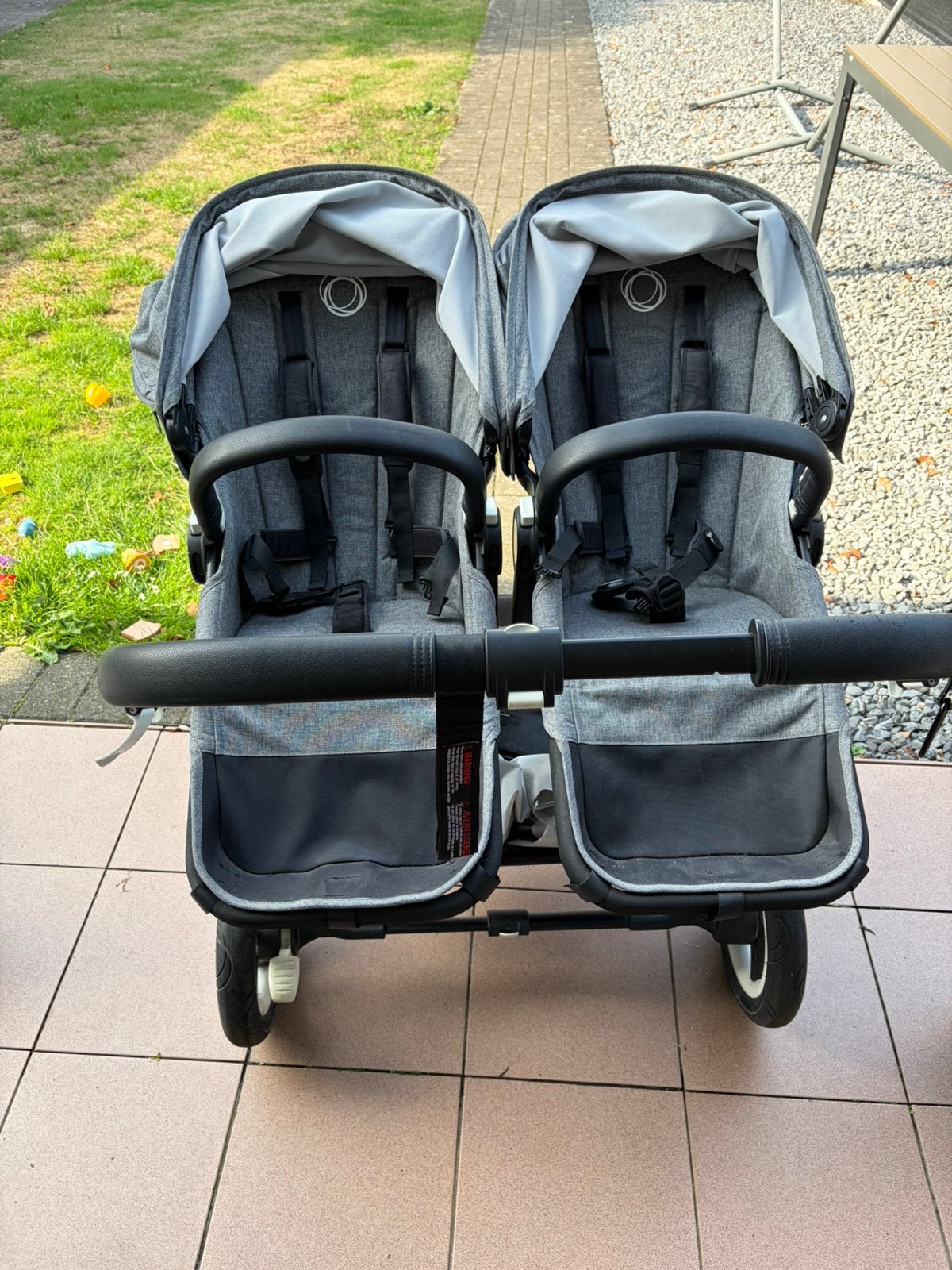Bugaboo donkey twin, Ophalen, Gebruikt, Kinderwagen of Buggy