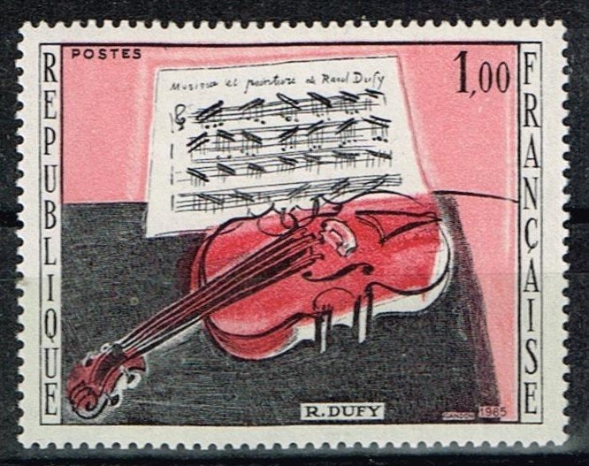 Postzegel uit Frankrijk - K 3134 - viool, Verzenden, Postfris
