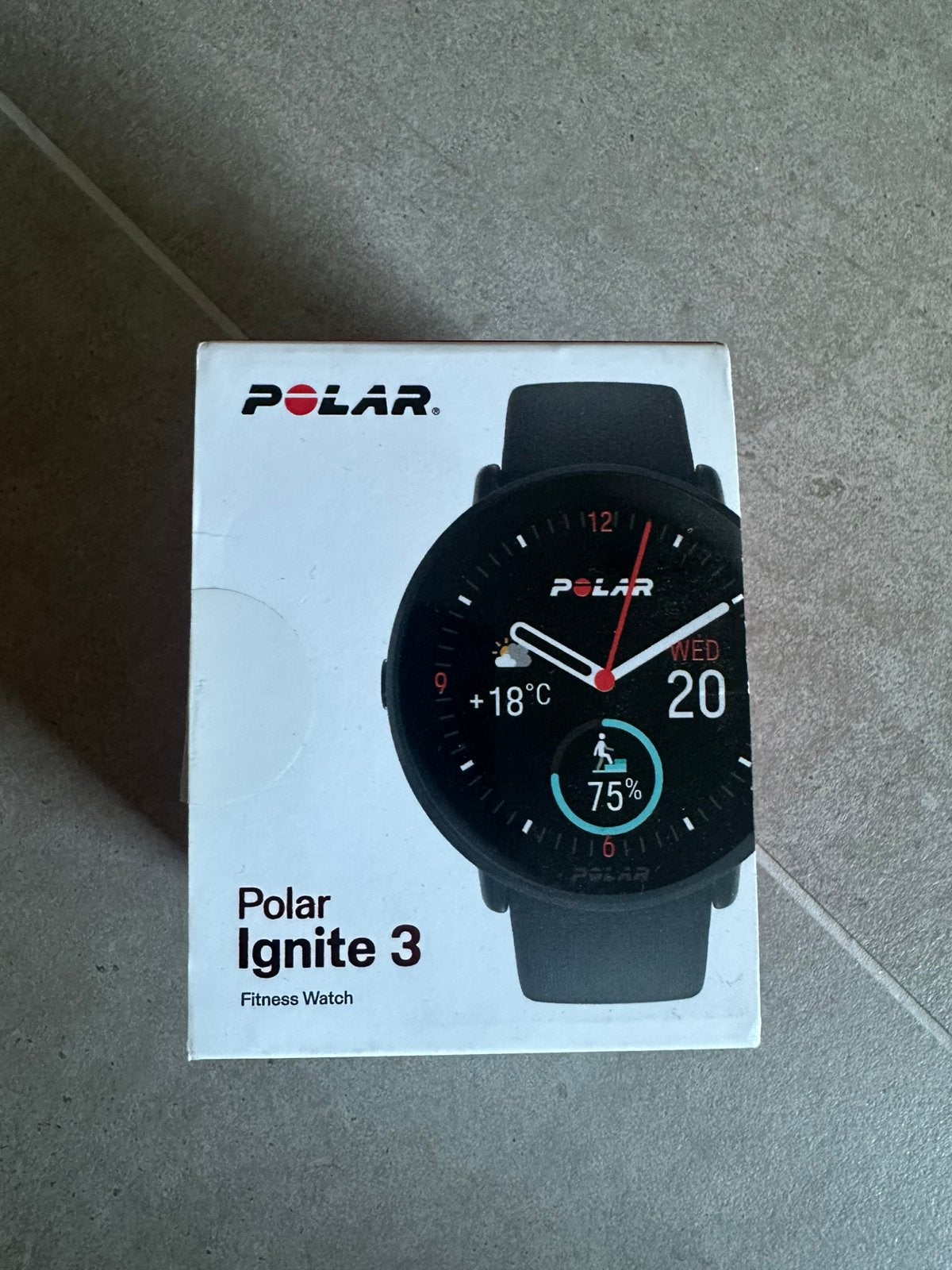 Polar Ignite 3, Enlèvement, Comme neuf, Noir