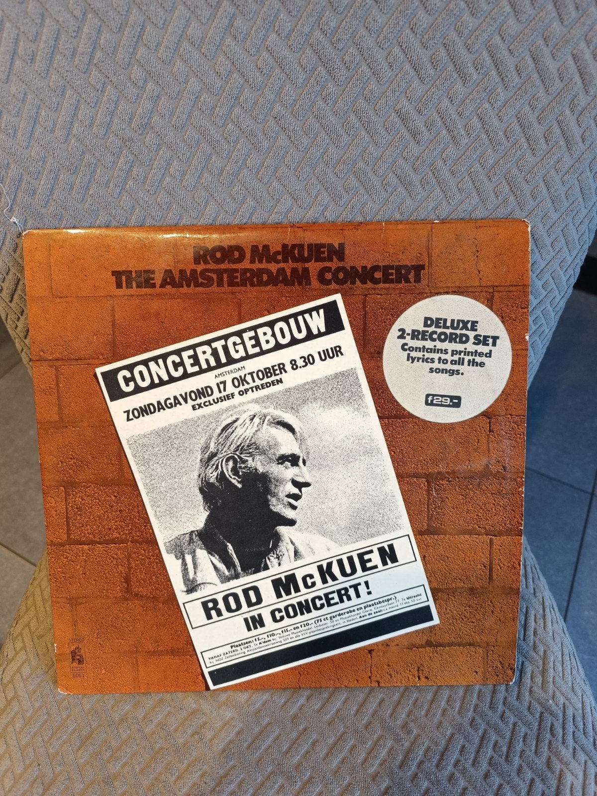 Rod McKuen : The Amsterdam Concert   2 LP, Ophalen of Verzenden, LP