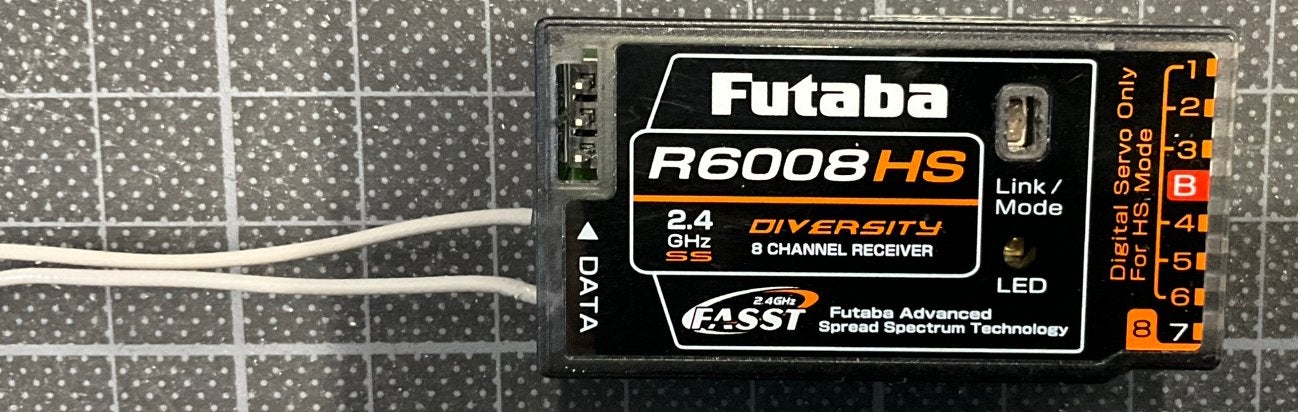 Futaba FASST  R 6008HS gebruikt 8 kanalen, Hobby en Vrije tijd, Ophalen of Verzenden, Gebruikt