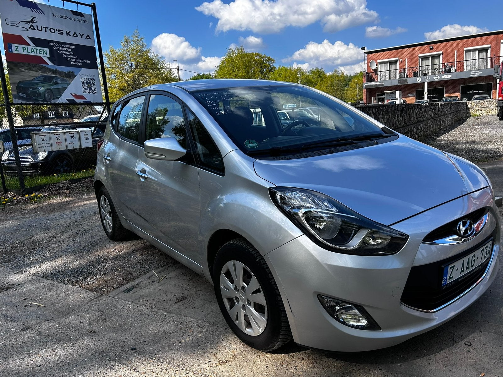 Hyundai ix20 1.4 km essence 184 000 ch 2013, Autos, Argent ou Gris, Achat, Entreprise, Noir