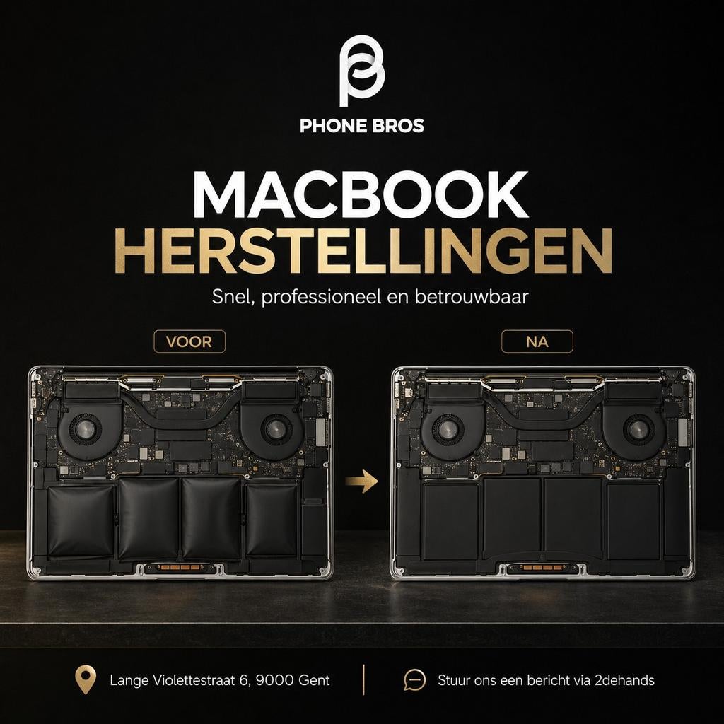 MACBOOK BATTERIJ HERSTELLINGEN, Ophalen, MacBook