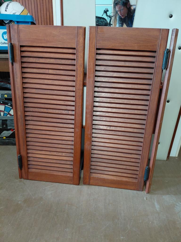 Mooie houten saloondeurtjes in goede staat!, Ophalen, Gebruikt, 80 tot 100 cm, Overige typen