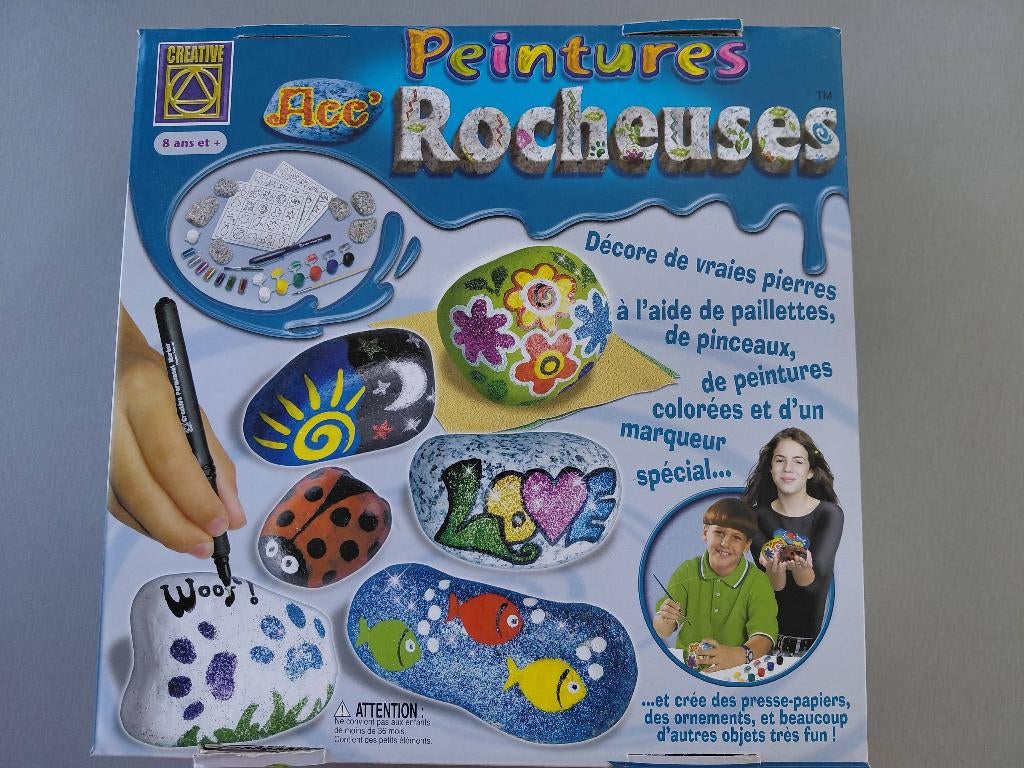 DIY "Schilderen op stenen", Ophalen of Verzenden, Nieuw, Steen of Keramiek, Knutselwerk